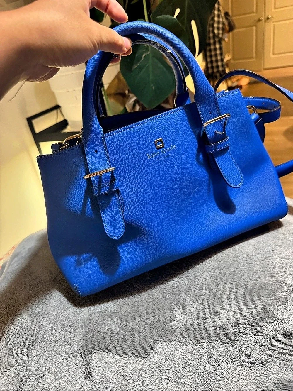 kate spade new york Staci Medium Satchel Blue